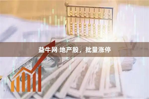 益牛网 地产股，批量涨停